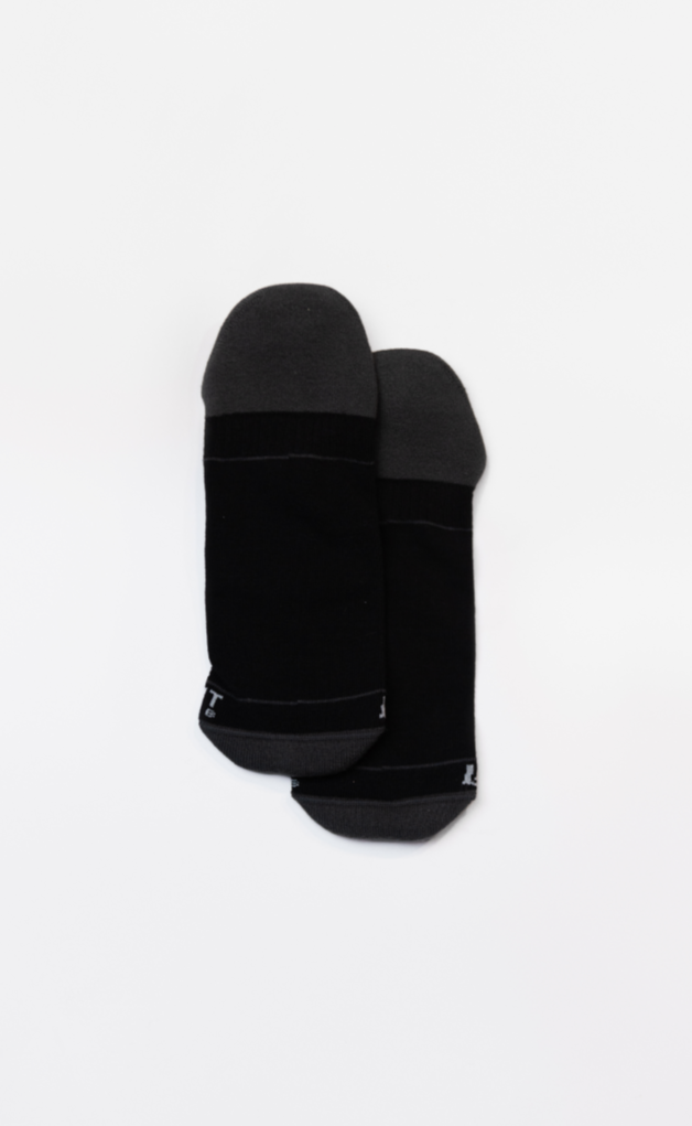 No Show Socks - Black - 3 pack