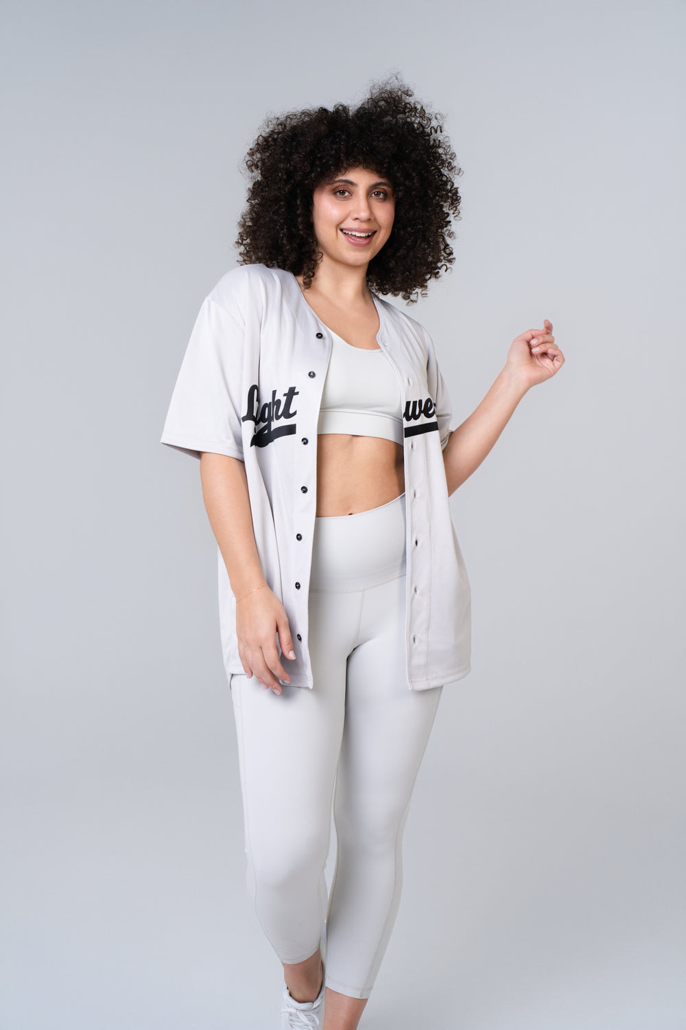 Lightweight Athletic Club Baseball Jersey, Season 2024 - Glacier Grey