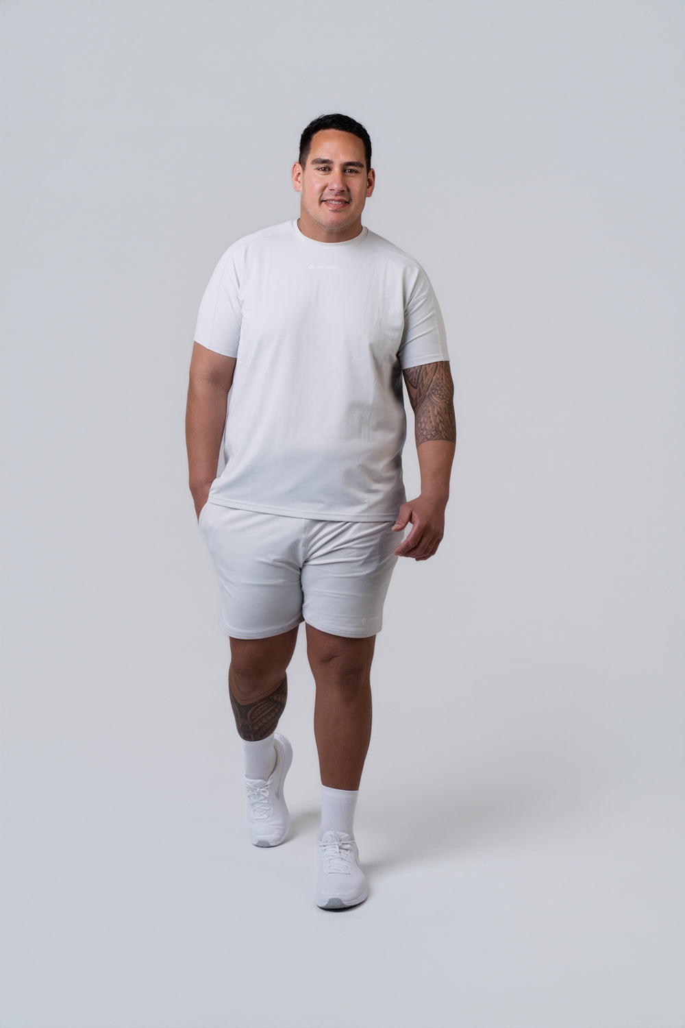 Men's Relaxed Tee - Glacier Grey