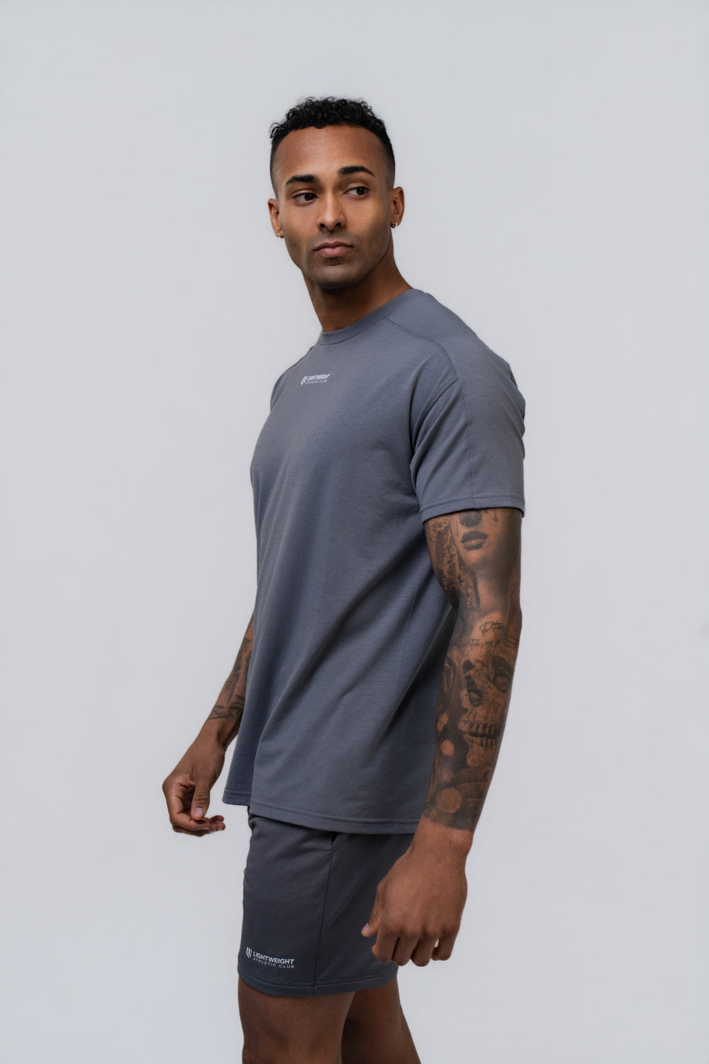 Men's Relaxed Tee - Poppy Seed Grey