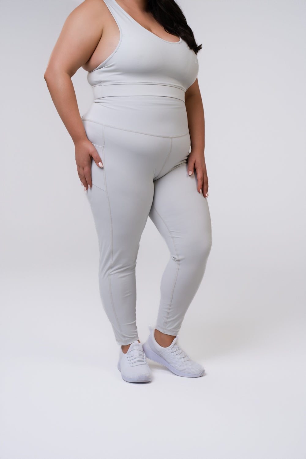 Pocket Leggings- Glacier Grey