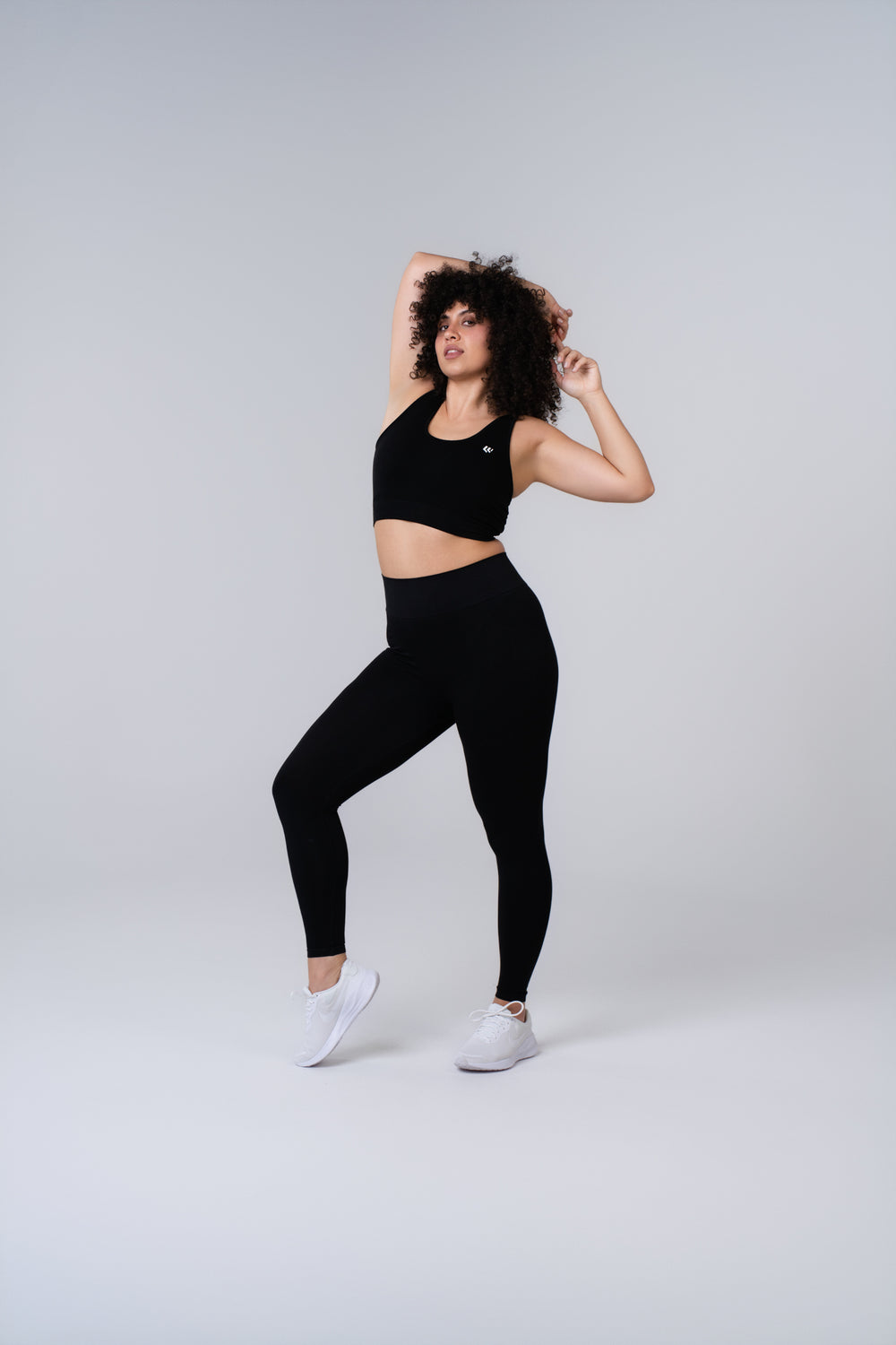 Women's Seamless Sports Bra - Black