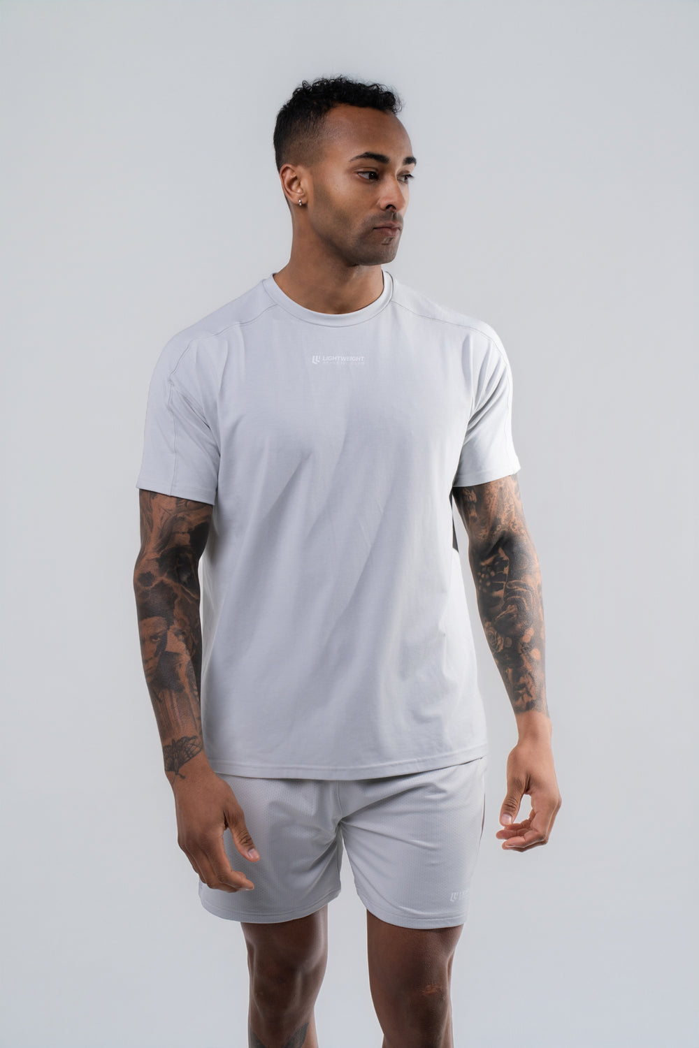 Men's Relaxed Tee - Glacier Grey