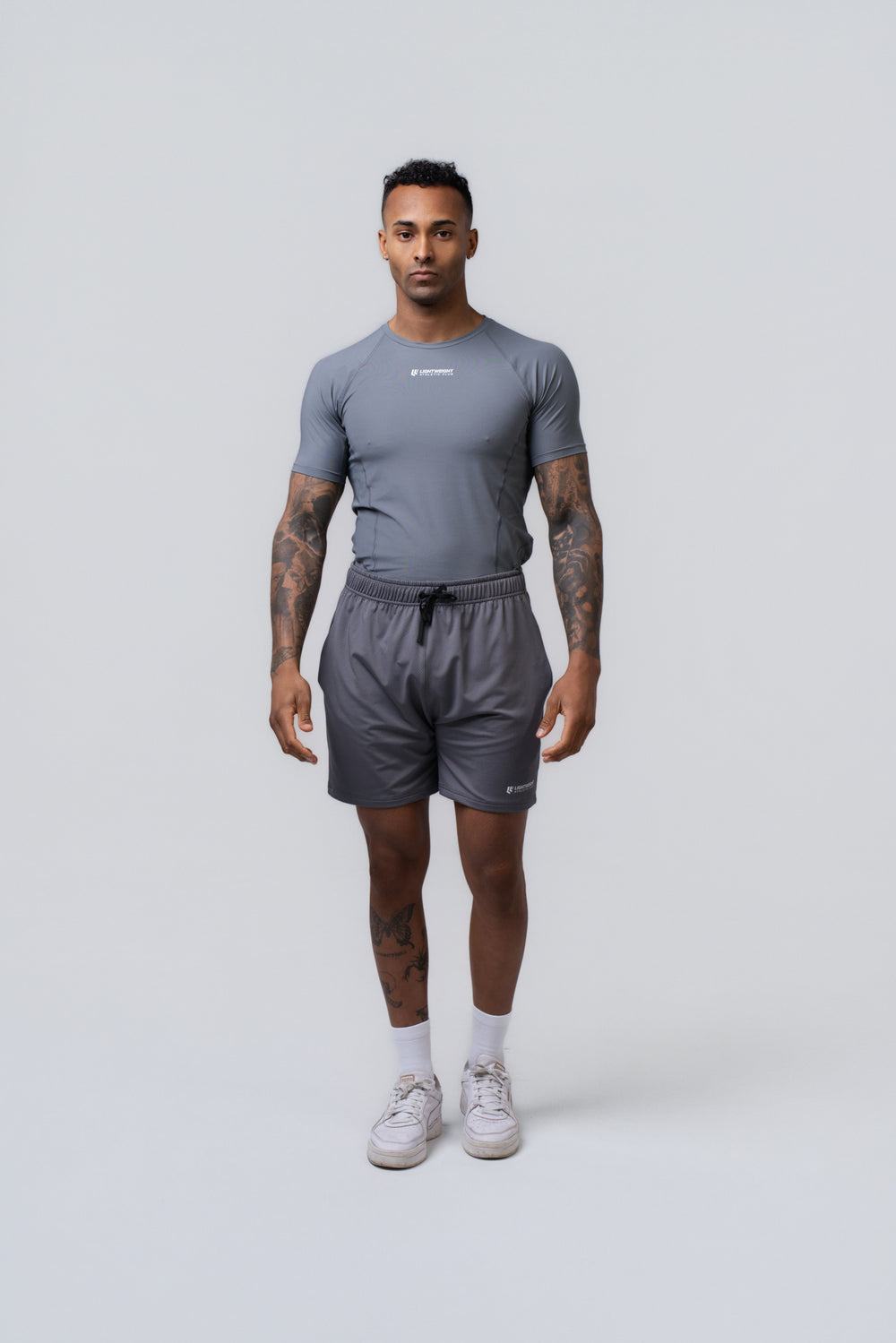 Short Formline Compression - Poppy Seed Grey