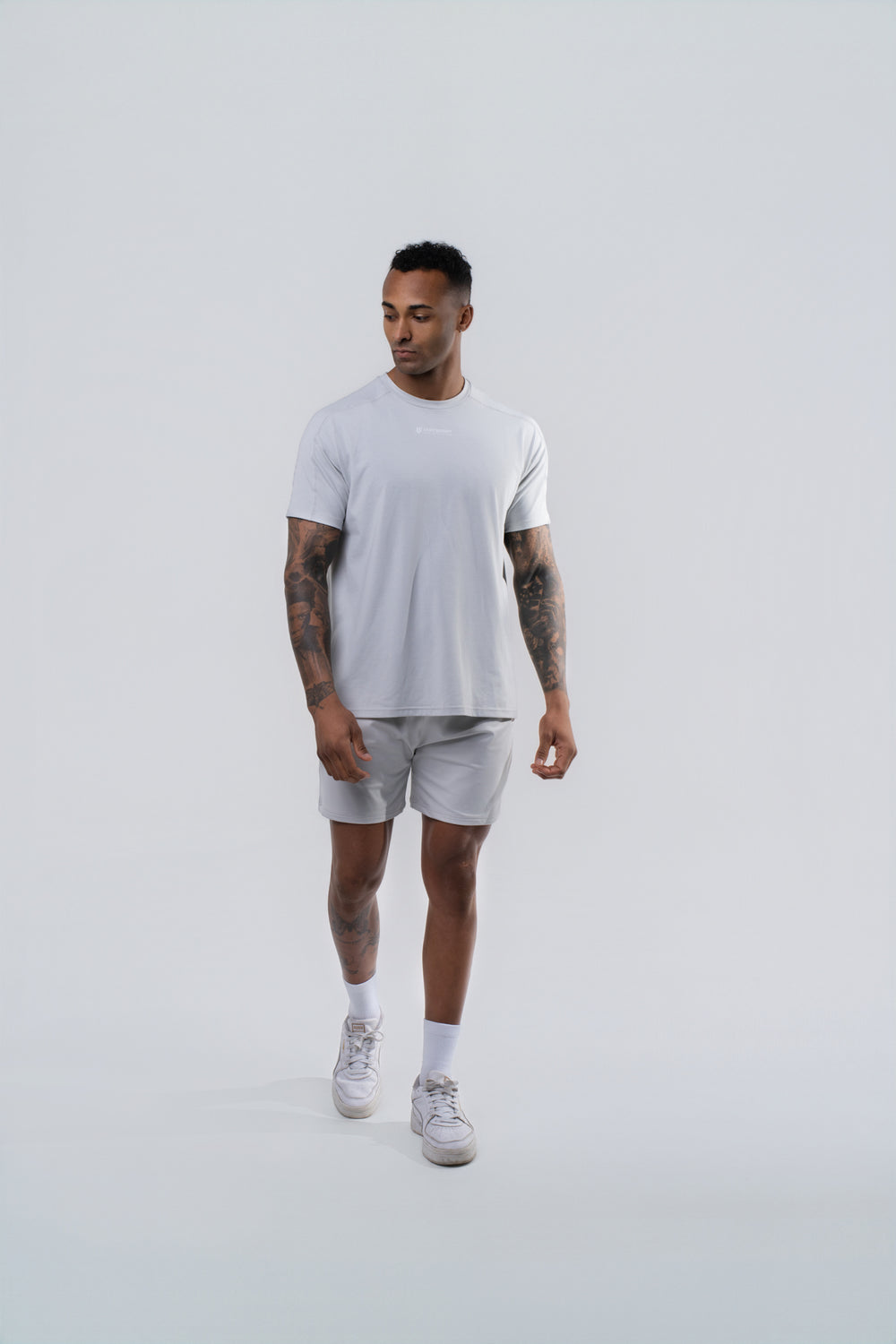 Men's Relaxed Tee - Glacier Grey