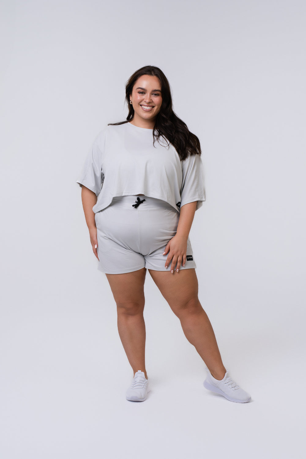 Women's Relaxed Fit Shorts, 6.5inch - Glacier Grey