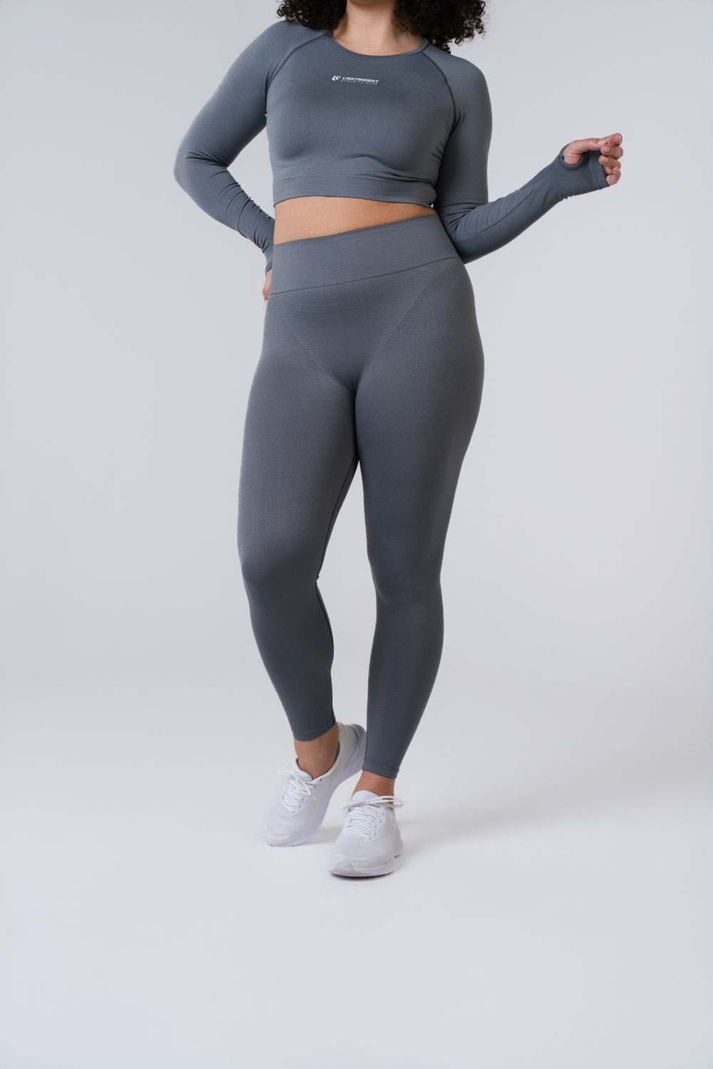 Sylva Flow Leggings - Poppy Seed Grey