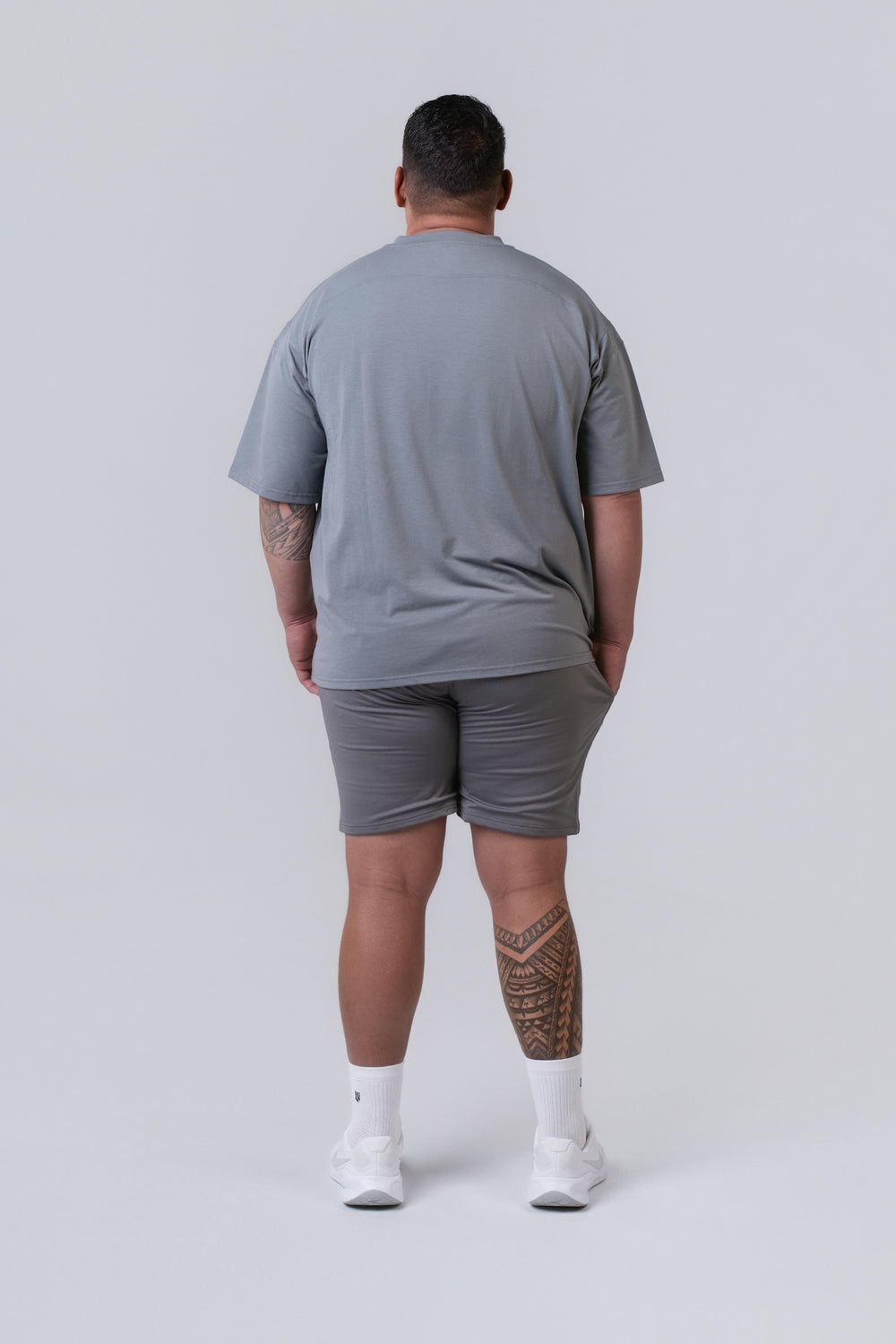 Oversized Tee - Poppy Seed Grey