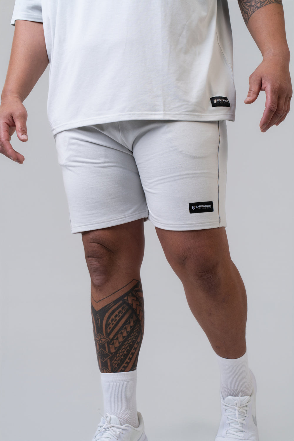 Men's Relaxed Shorts 8 inches - Glacier Grey