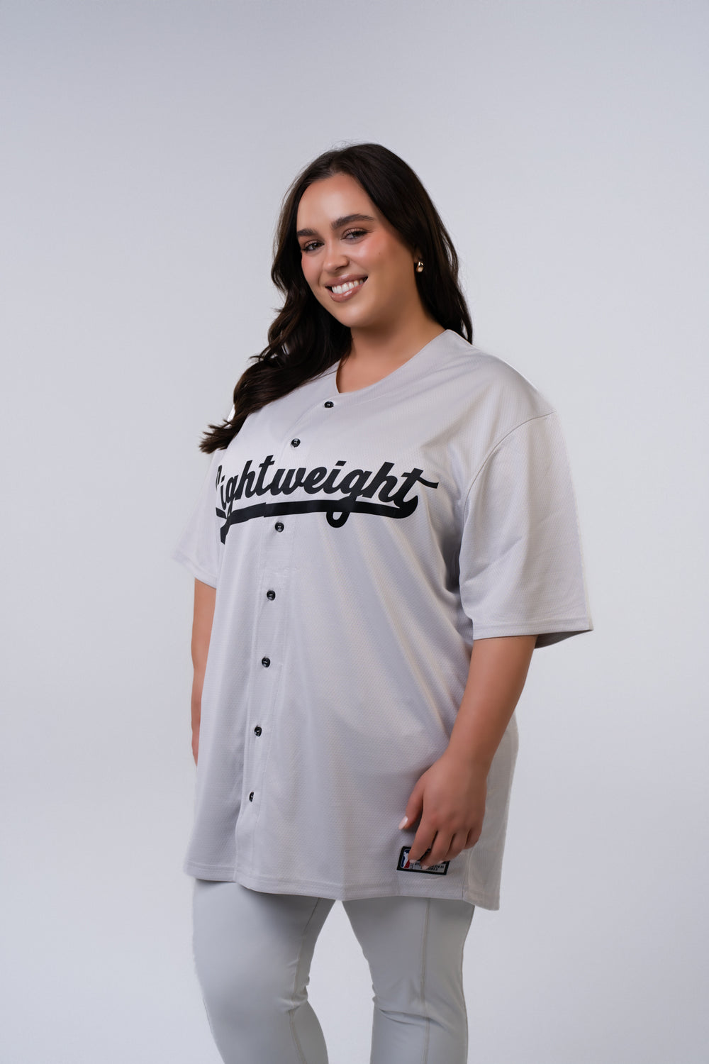 Lightweight Athletic Club Baseball Jersey, Season 2024 - Glacier Grey
