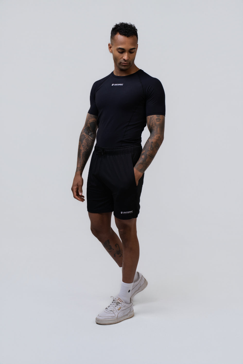 Short Formline Compression - Black
