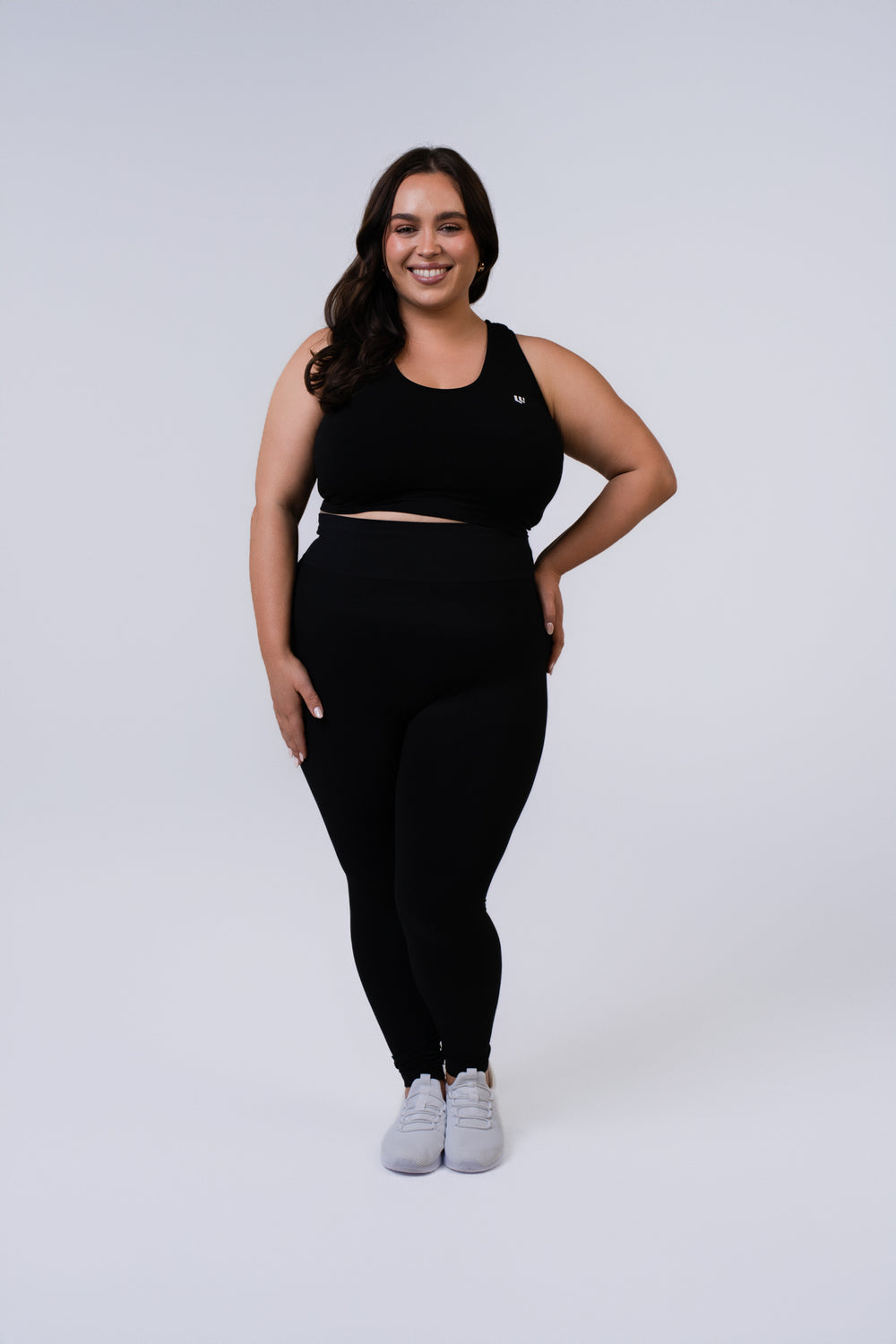 Women's Seamless Sports Bra - Black