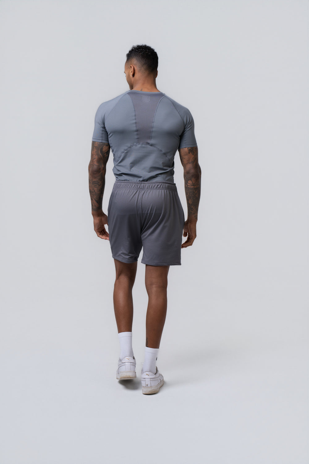 Short Formline Compression - Poppy Seed Grey