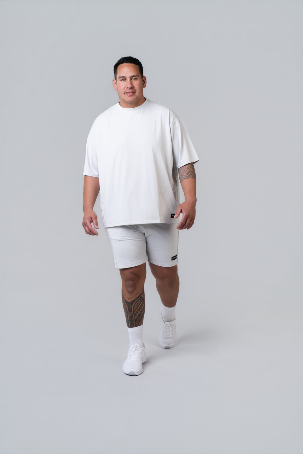 Men's Relaxed Shorts 8 inches - Glacier Grey