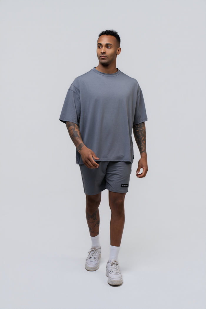 Pumped Tee - Poppy Seed Grey