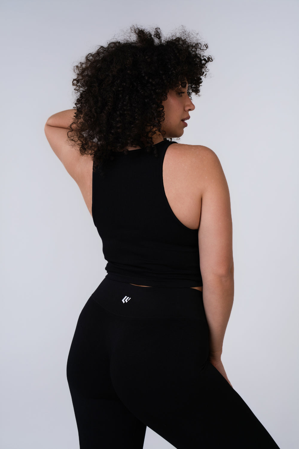 Sylva Curve Tank - Black