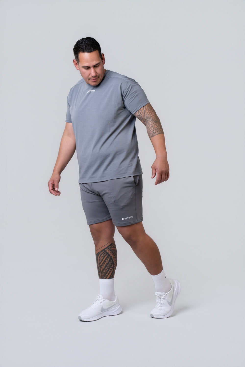 Men's Relaxed Tee - Poppy Seed Grey