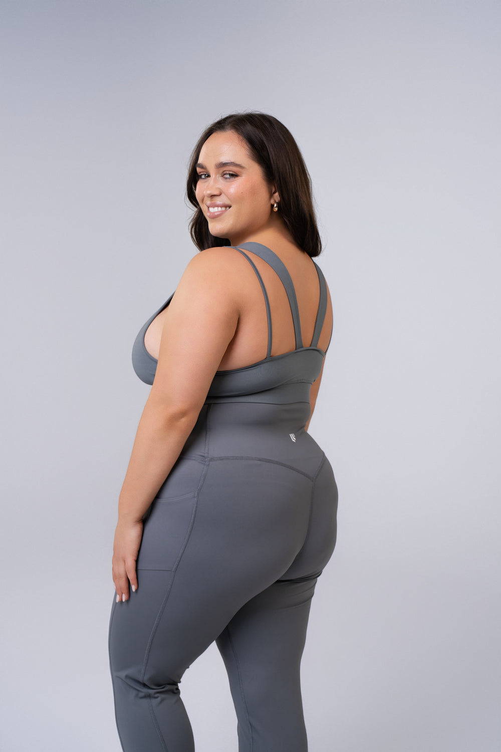 Impact Bra - Poppy Seed Grey