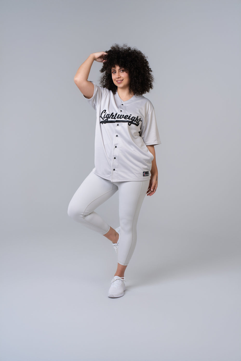 Lightweight Athletic Club Baseball Jersey, Season 2024 - Glacier Grey