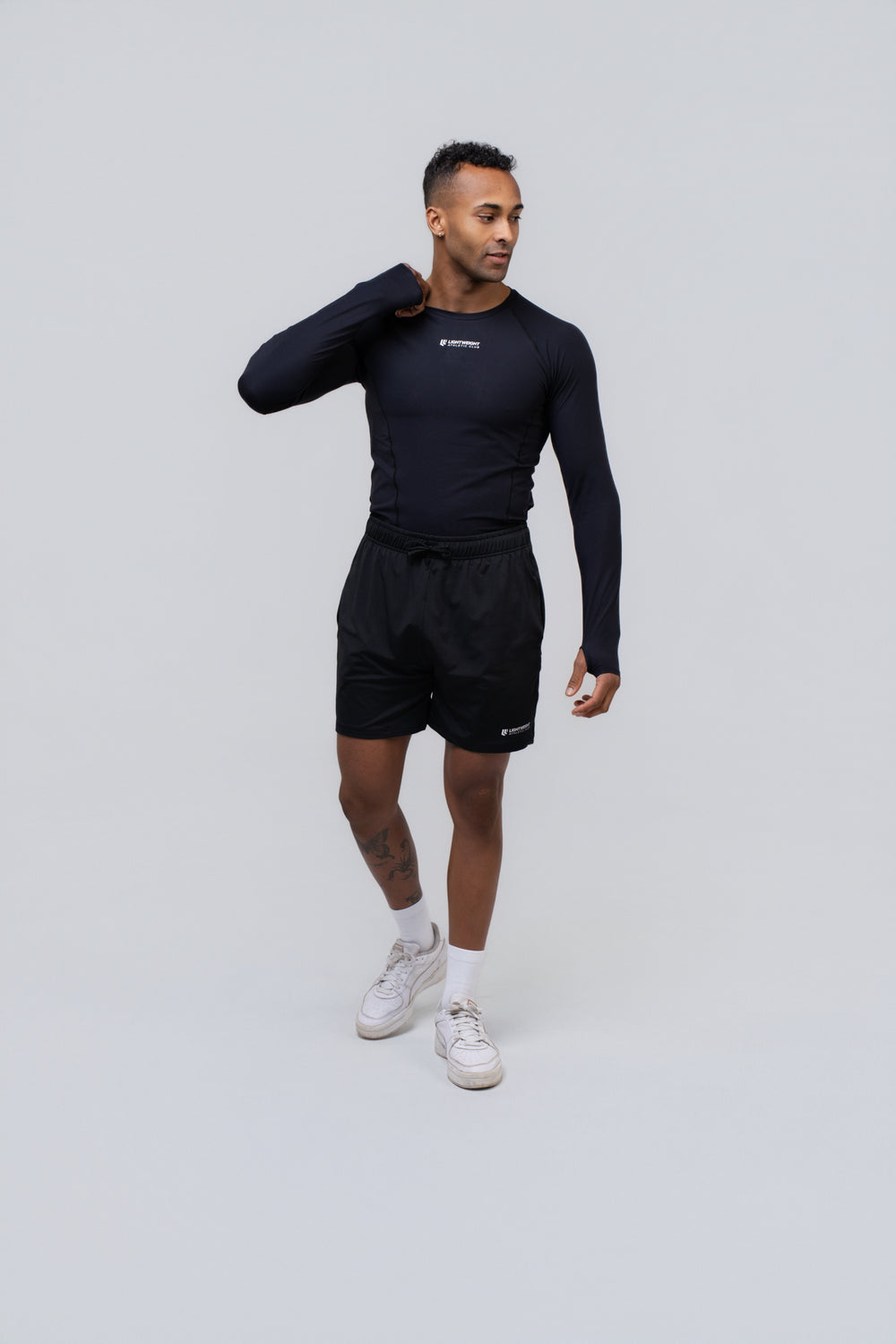 Men's Compression Long Sleeve Shirt - Black