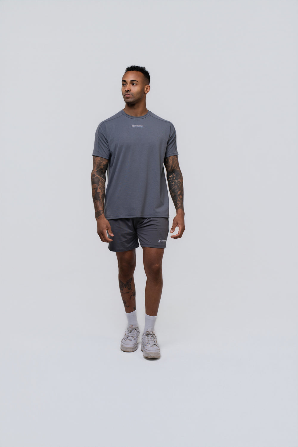 Men's Relaxed Tee - Poppy Seed Grey