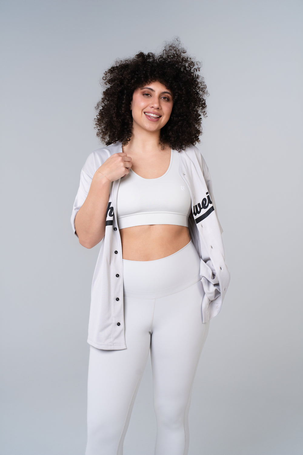 Lightweight Athletic Club Baseball Jersey, Season 2024 - Glacier Grey