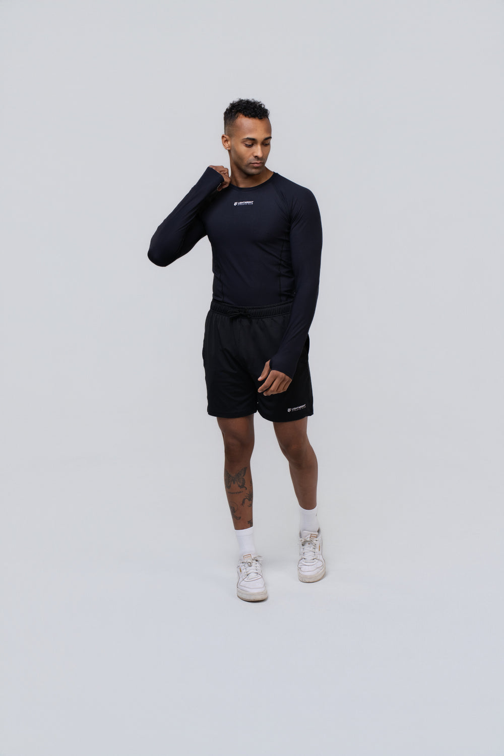Men's Compression Long Sleeve Shirt - Black