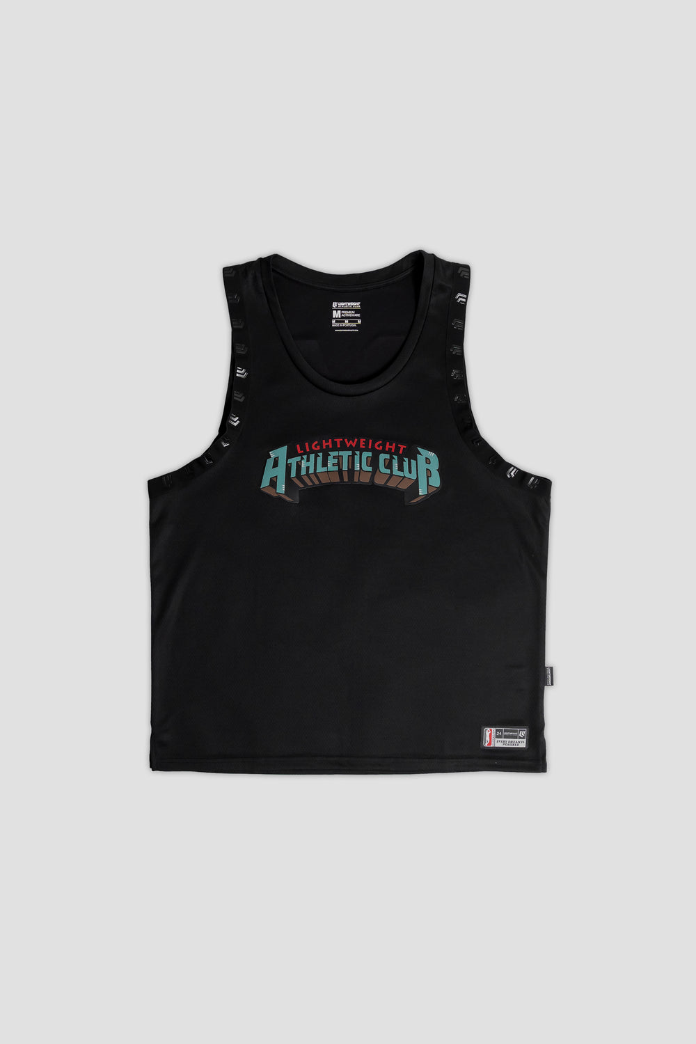 Lightweight Athletic Club Basketball Jersey, Season 2024 - Black