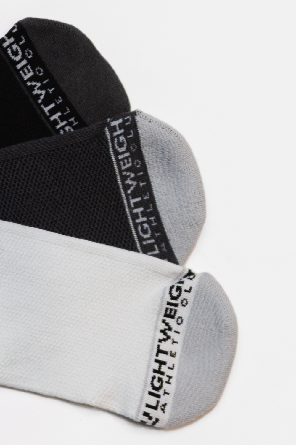 No Show Socks - Black - 3 pack