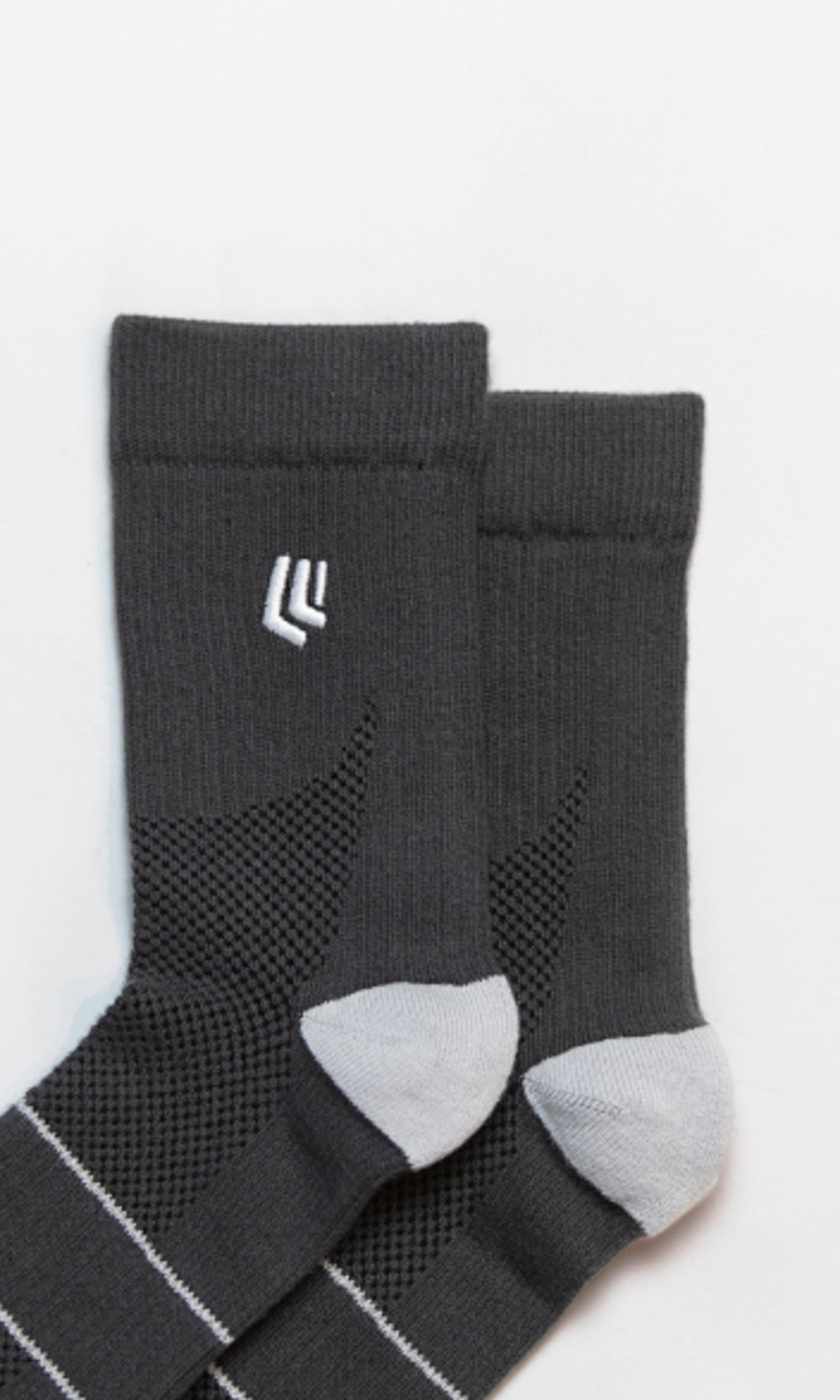 Crew Socks - Poppy Seed Grey 3 Pack