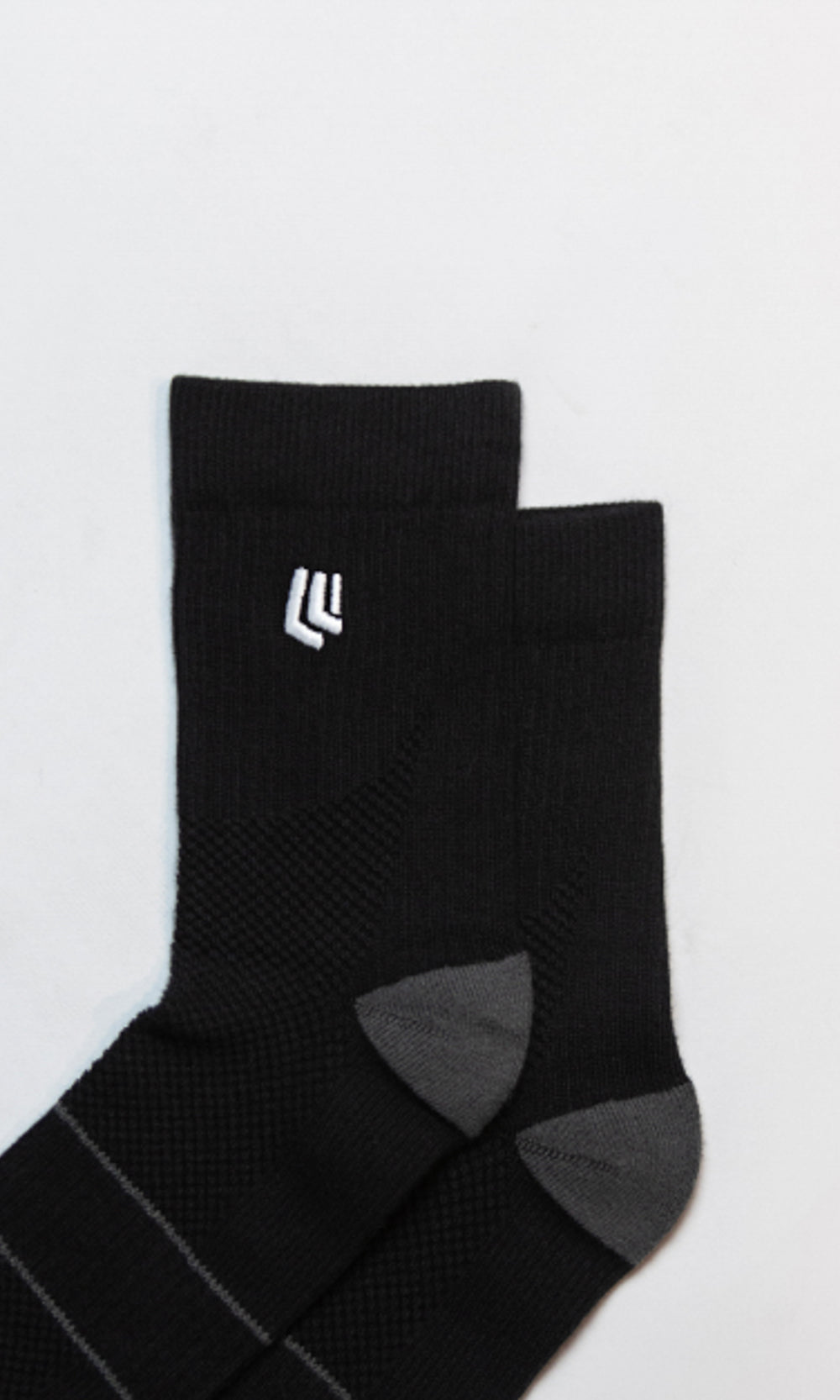 Crew Socks - Black 3 Pack