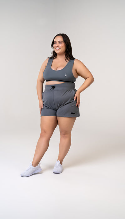 Women's Relaxed Fit Shorts, 6.5inch - Black
