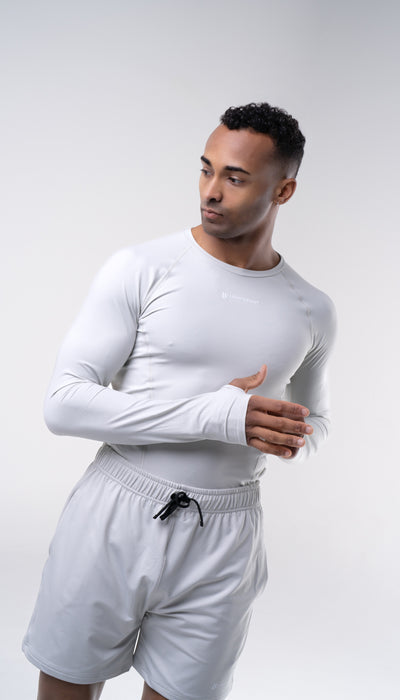 Men's Compression Long Sleeve Shirt - Black