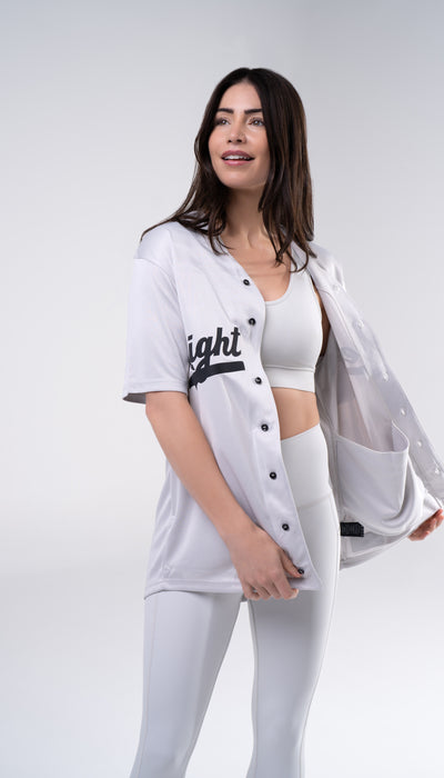 Lightweight Athletic Club Baseball Jersey, Season 2024 - Glacier Grey
