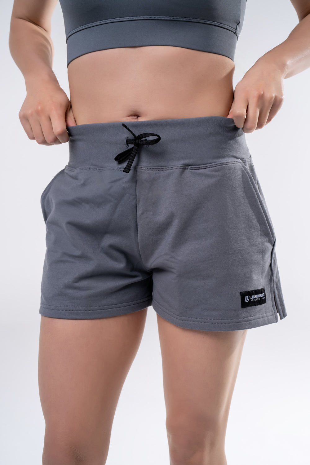 Women's Relaxed Fit Shorts, 6.5inch - Black