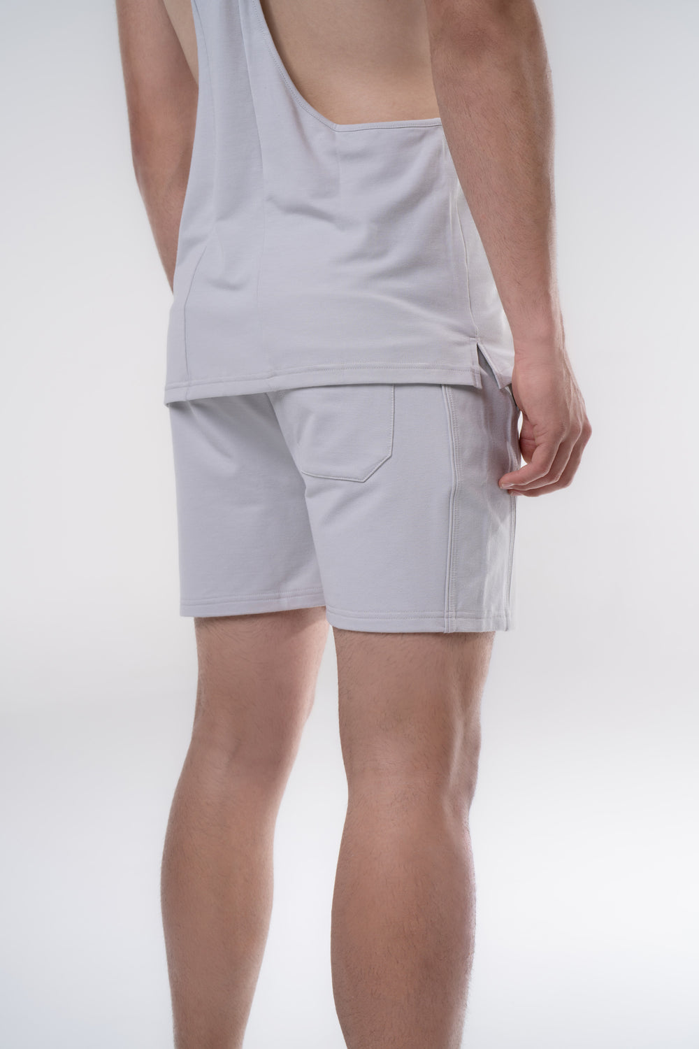 Men's Relaxed Shorts 8 inches - Black