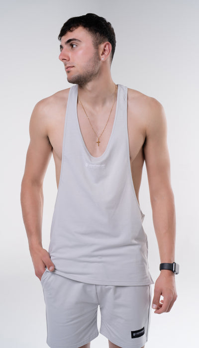 Men's Stringer Singlet - Black