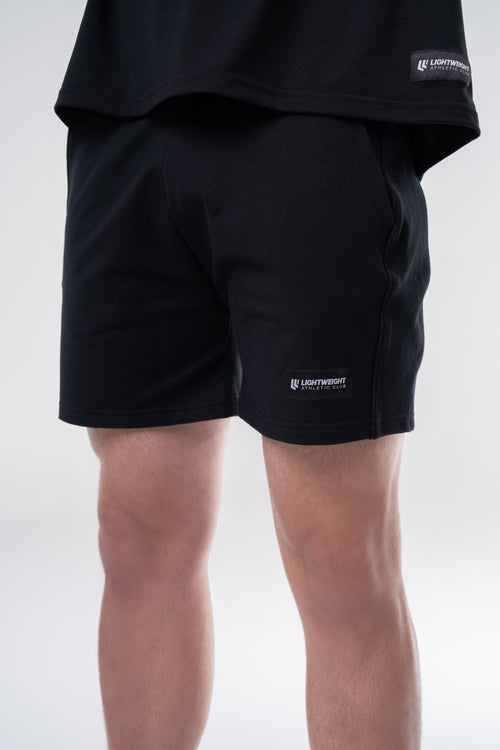 Men's Relaxed Shorts 8 inches - Black