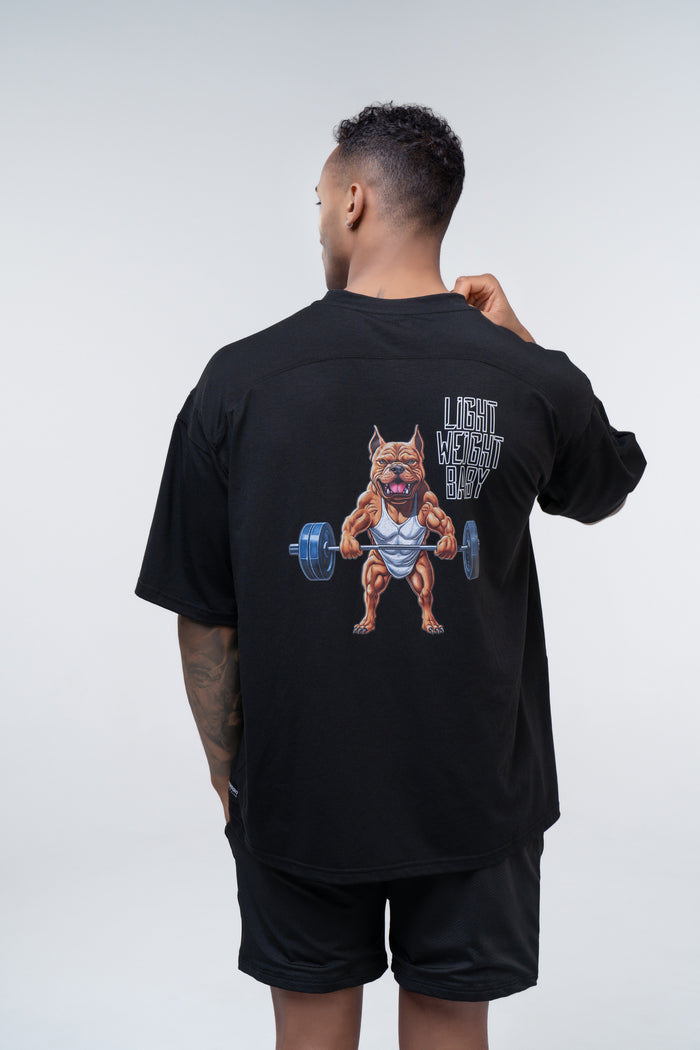 Lightweight Baby Tee - Black