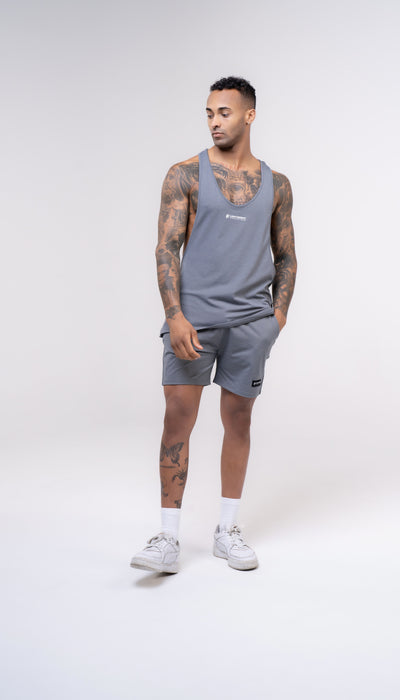 Men's Stringer Singlet - Black