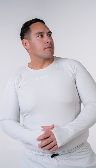 Men's Compression Long Sleeve Shirt - Black