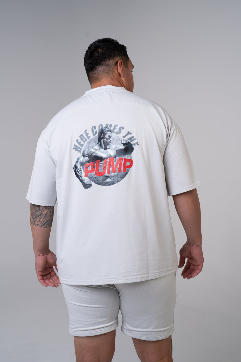 Pumped Tee - Glacier Grey