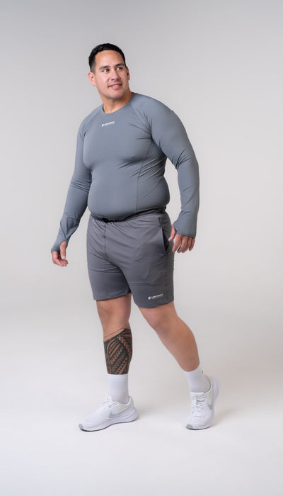 Men's Compression Long Sleeve Shirt - Black