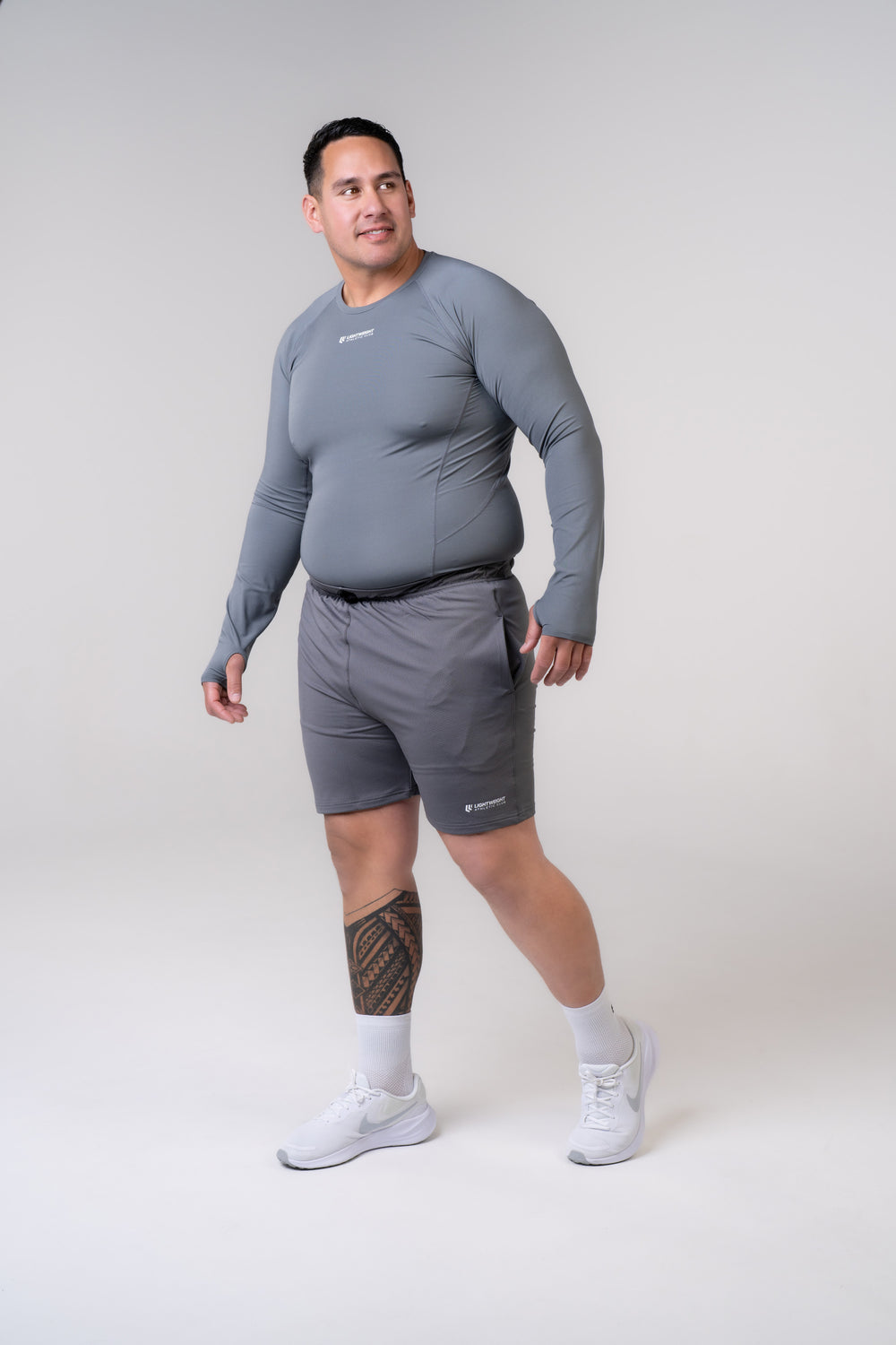 Men's Compression Long Sleeve Shirt - Black