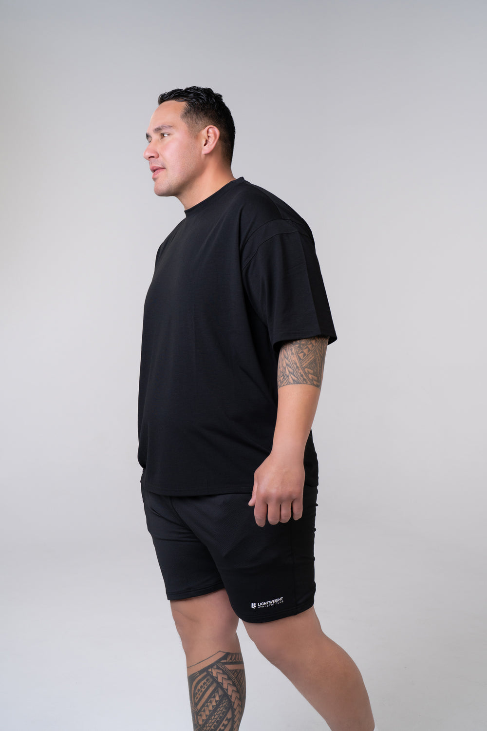 Men's Athletic Mesh Shorts 7 inches - Poppy Seed Grey