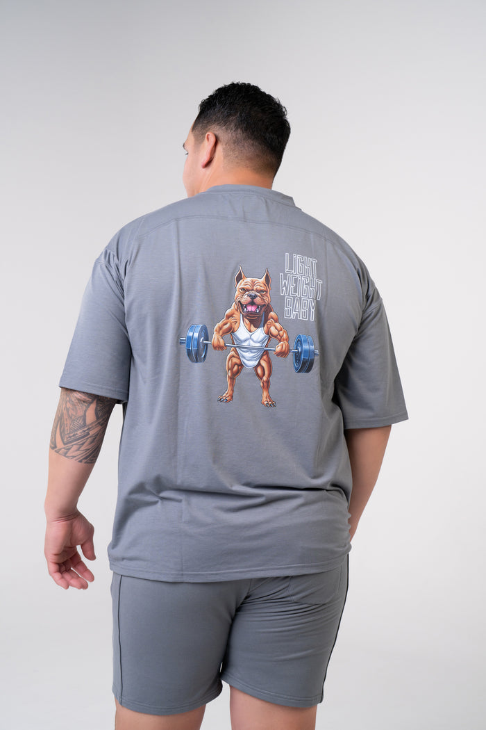 Lightweight Baby Tee - Poppy Seed Grey