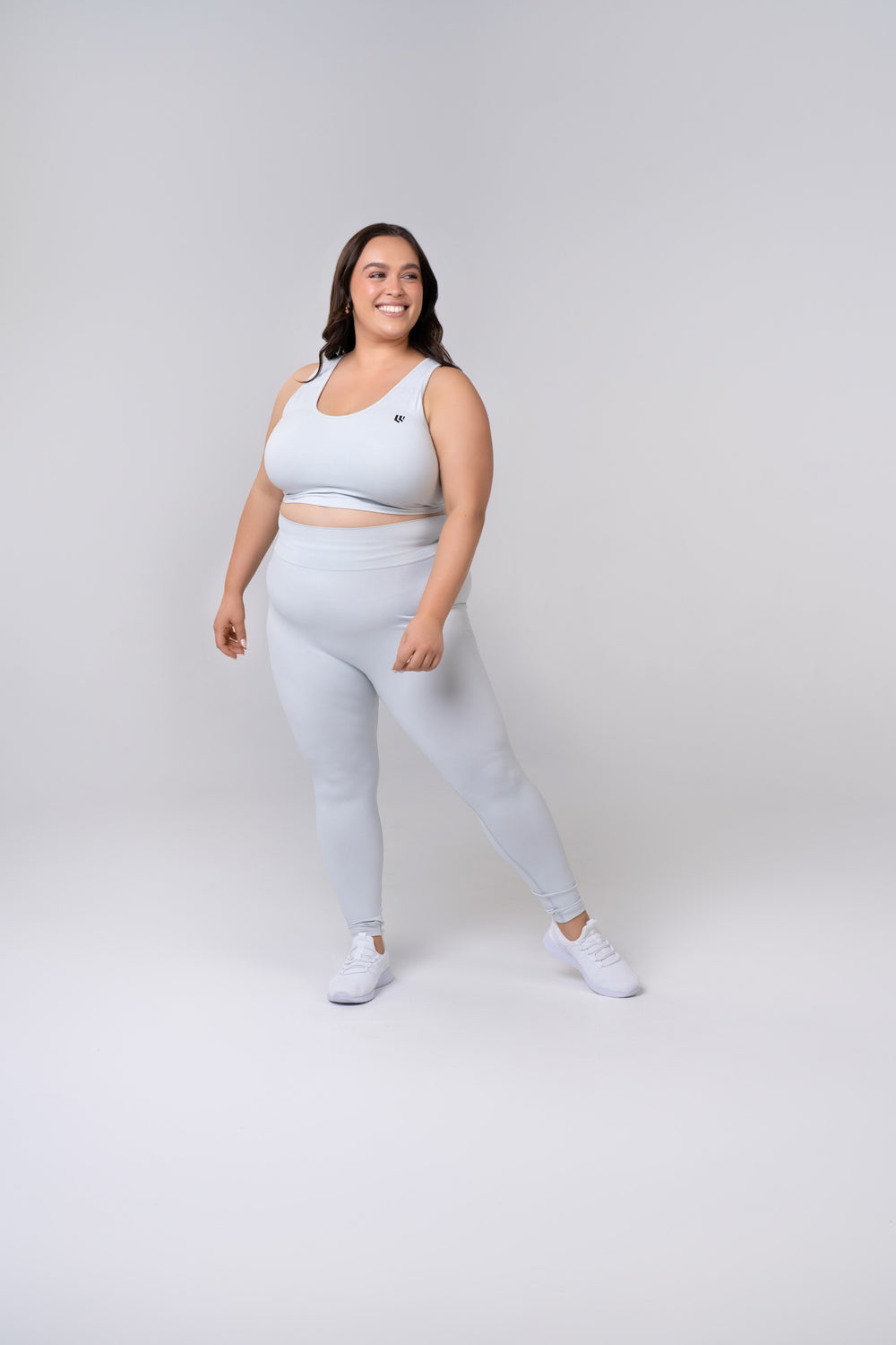 Women's High Wasted Seamless Leggings - Black