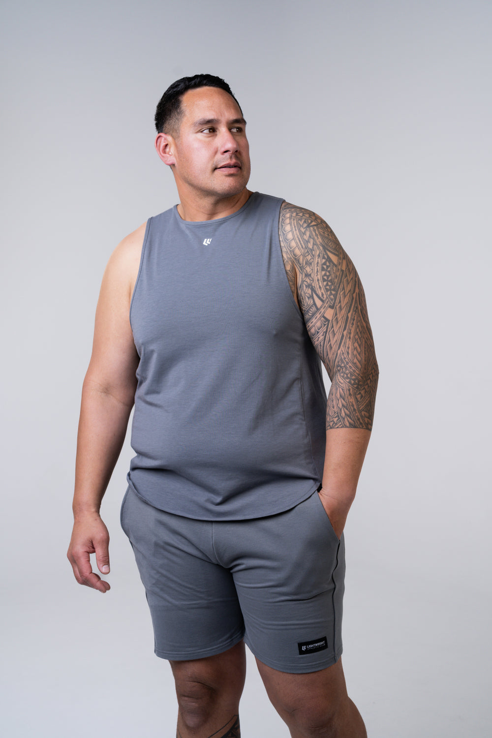 Gravity Singlet - Poppy Seed Grey
