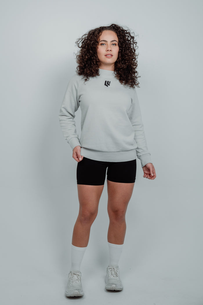 Crew Necks - LAC Athleisure - Glacier Gray