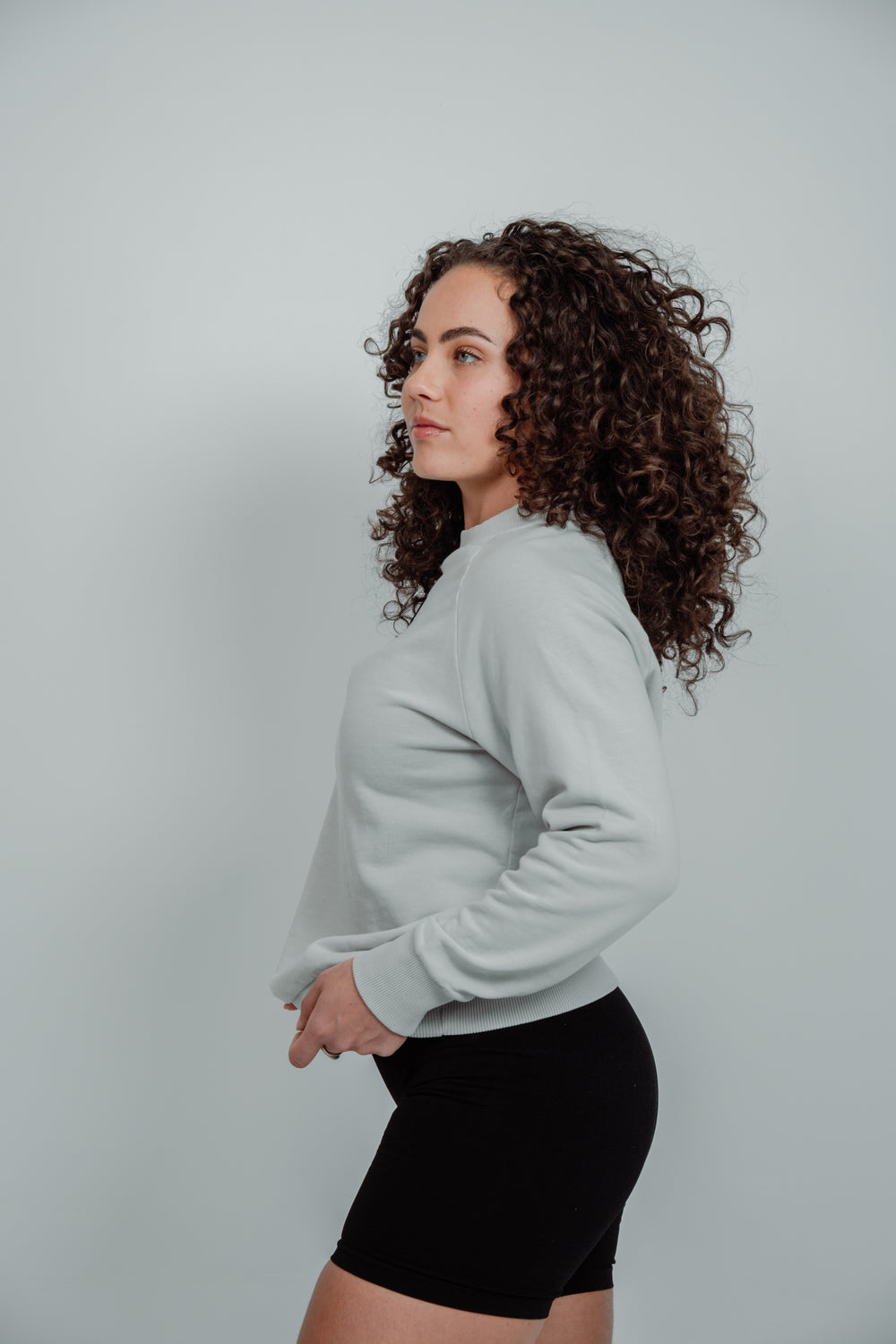 Crew Necks - LAC Athleisure - Glacier Gray